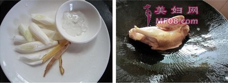 客家三杯鸭步骤3-4