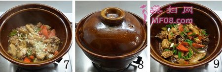 沙姜啫啫鸡步骤7-9