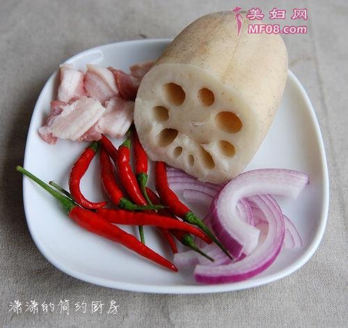 干锅藕片原料