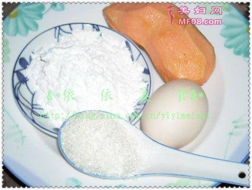 红薯鸡蛋饼的做法