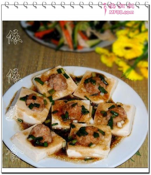 清蒸酿豆腐