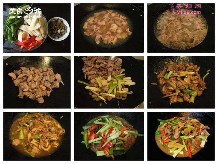 子姜焖鸭的做法