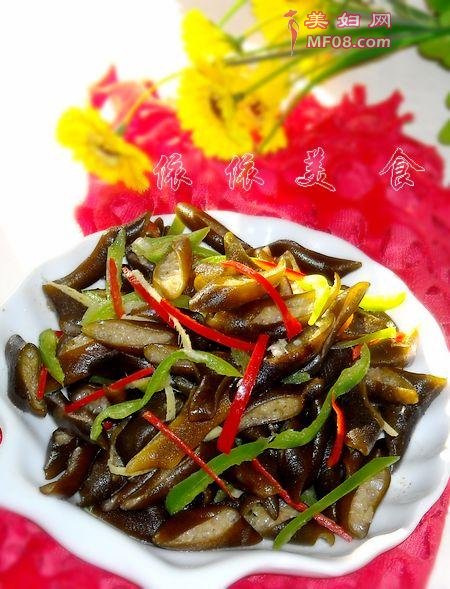 爆炒海茸条4