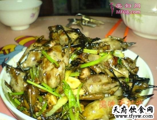 炒禾花雀的做法