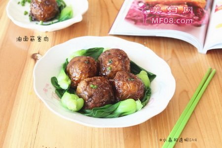油面筋塞肉的做法
