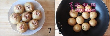 油面筋塞肉步骤7-8