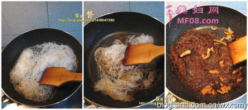无锡风味炒粉丝步骤10-11