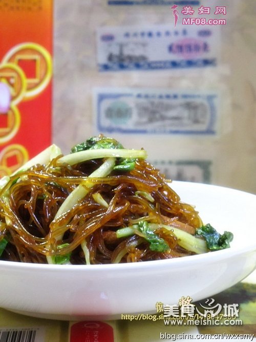 无锡风味炒粉丝