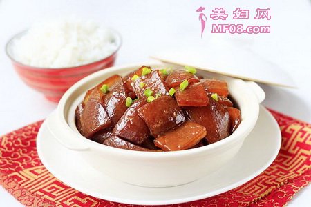 (图)红烧肉皮