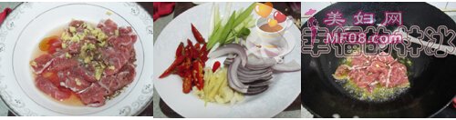 酸辣牛腱肉步骤1-3
