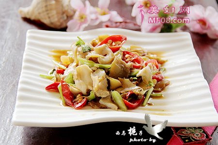 温拌海螺肉