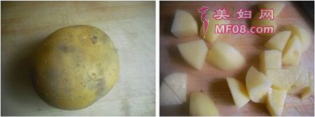 土豆烧排骨步骤2