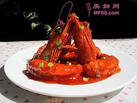 红焖明虾步骤