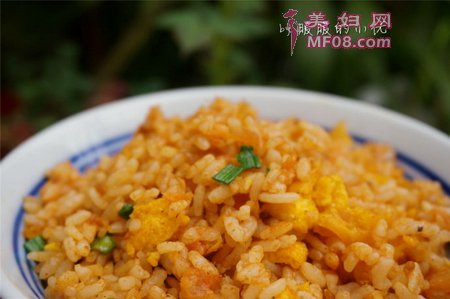 番茄蛋炒饭步骤