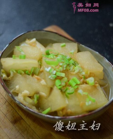 开洋冬瓜的做法