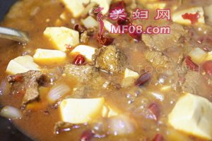 豆花牛肉的做法步骤6