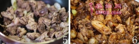 黄焖鸡米饭的做法步骤5-6