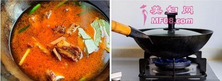 茄汁排骨配米饭步骤7-8