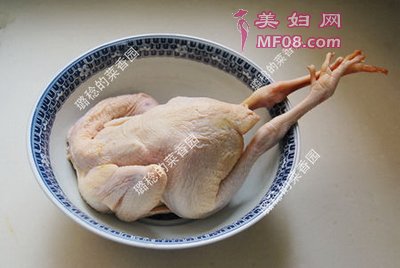 汽锅鸡步骤1