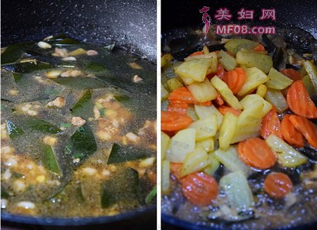 土豆烧海带步骤7