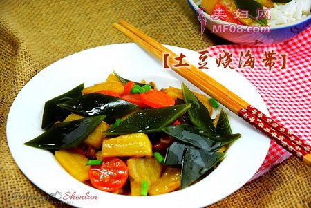 土豆烧海带