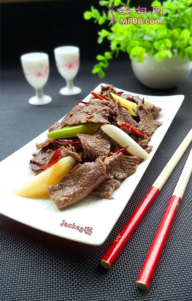 葱爆牛肉步骤