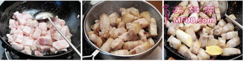 栗子红烧肉步骤4-6