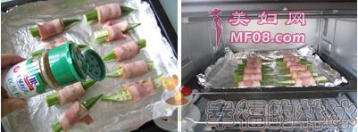 培根秋葵卷步骤5-6