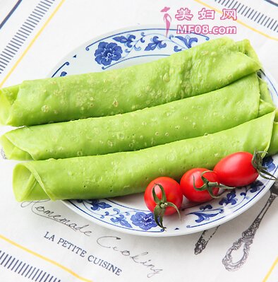 菠菜蛋饼
