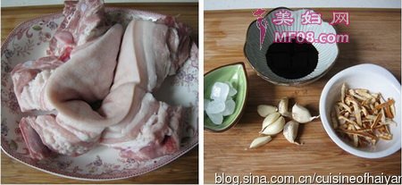 陈皮红烧肉材料