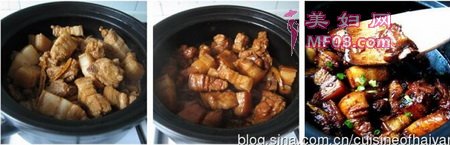 陈皮红烧肉步骤4-6