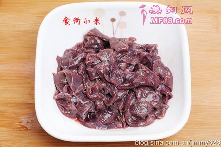 熘肝尖做法步骤4