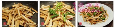 干煸杏鲍菇步骤13-15
