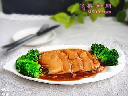 鲍汁干贝白灵的做法