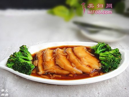 鲍汁干贝白灵