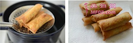 猪肉虾卷步骤7-8