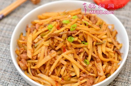 鱼香榨菜土豆丝