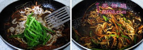 简易鱼香肉丝步骤11-12