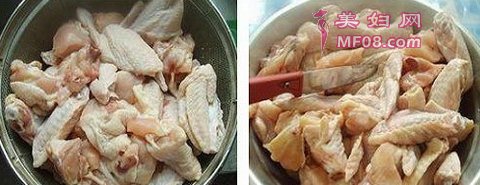 腌料烤全翅的做法步骤3