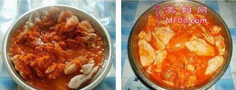 腌料烤全翅的做法步骤4