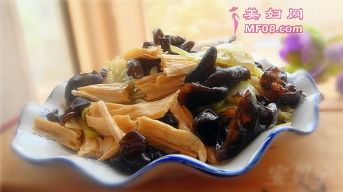 蚝油腐竹木耳