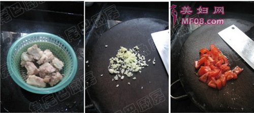 茄汁小排步骤7-9