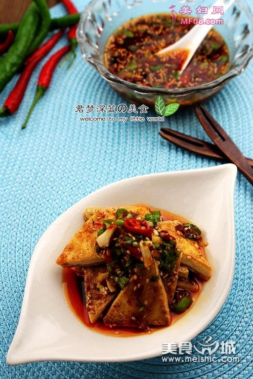 香辣豆腐片的做法