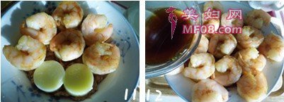 肉末豆腐蒸虾仁步骤11-12