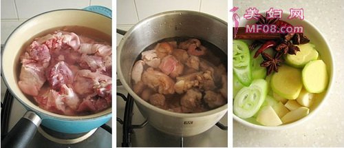 土豆仔焖肘子步骤1-3
