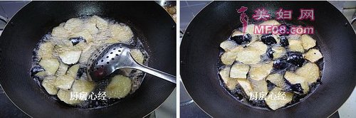 腐竹烧茄子步骤4