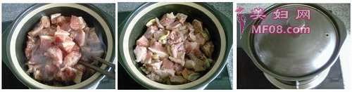 蜜汁生焗月牙骨步骤5