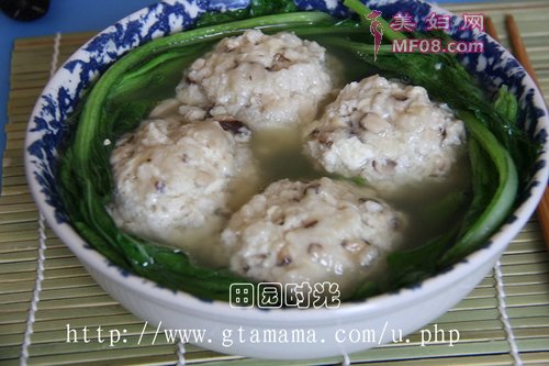 豆腐狮子头的做法