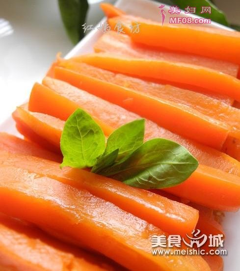 酸甜胡萝卜的做法