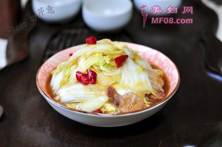 醋溜白菜的做法